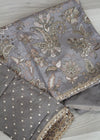 Crepe embroidered Unstitch Suit