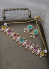 Multicolor choker set
