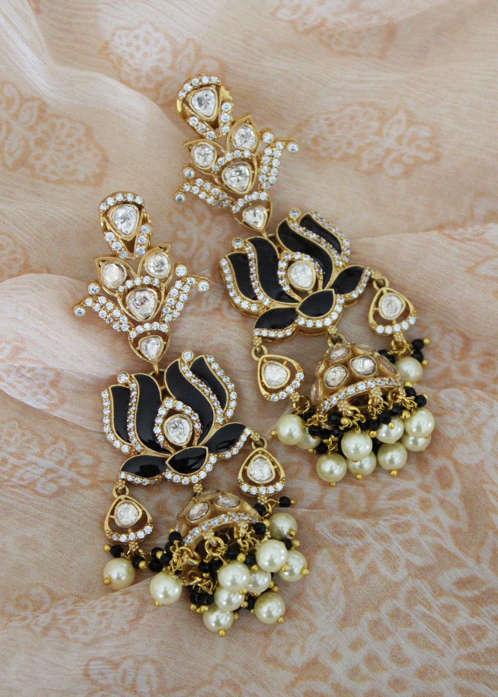 Lotus Earrings