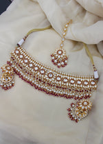 Neha Tiyanni kundan choker set