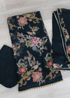 floral unstitch suit