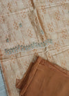 Banarsi silk unstitch suit