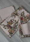 floral unstitch suit