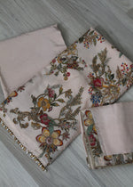 floral unstitch suit