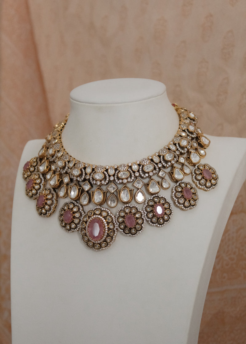 Amar Necklace set tiyanni kundan