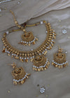 Pipal Patti Gold inspired Set