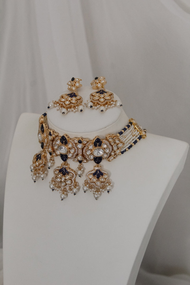 Tiyanni Kundan Choker Set