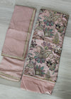 Crepe embroidered Unstitch Suit