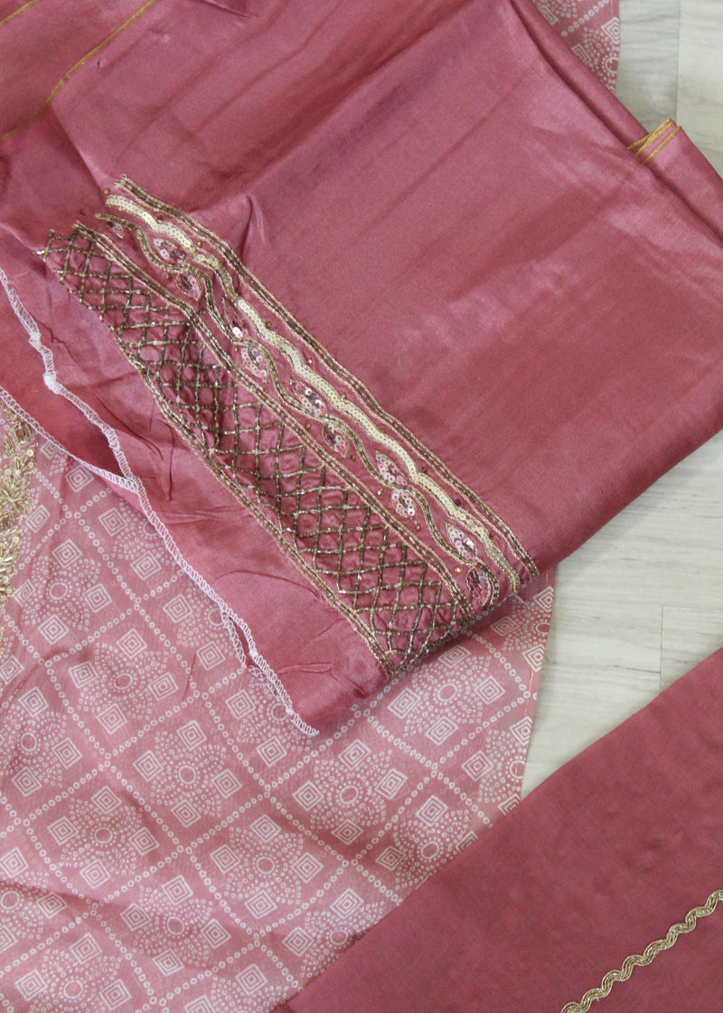 Bandani handwork unstitch suit