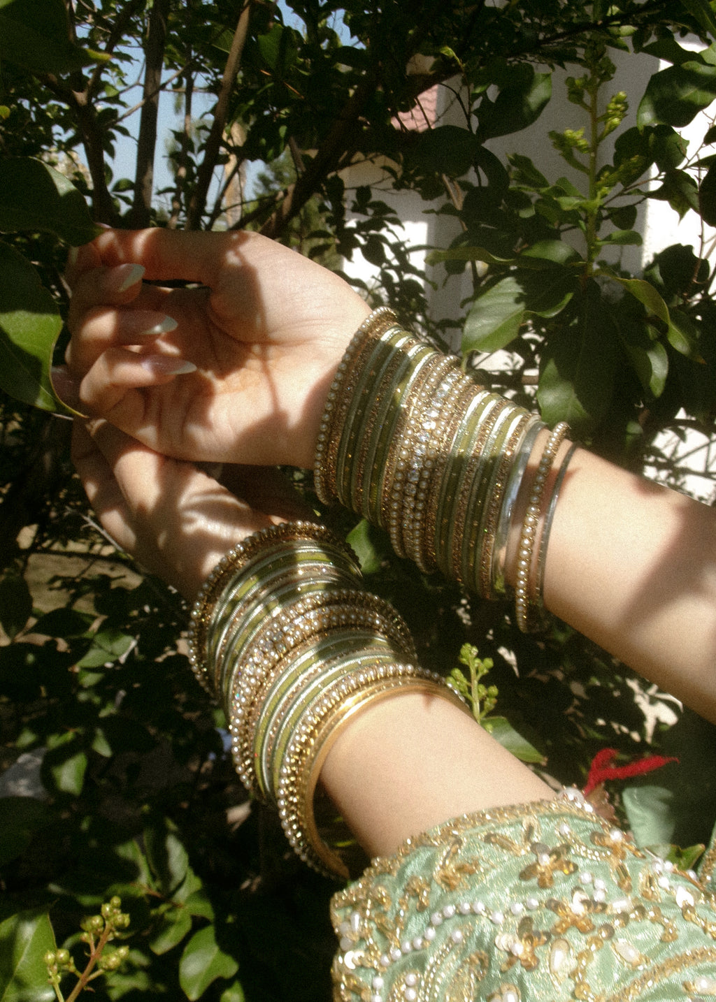 Sage Green bangle set