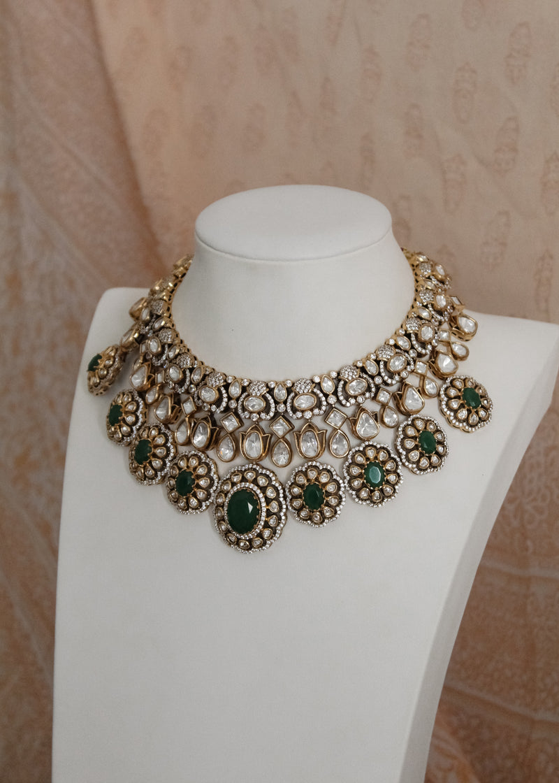 Amar Necklace set tiyanni kundan