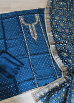 Banarsi unstitch suit