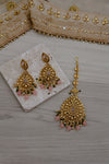 Pipal Patti Gold Inspired Set