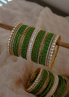 Green bangle set