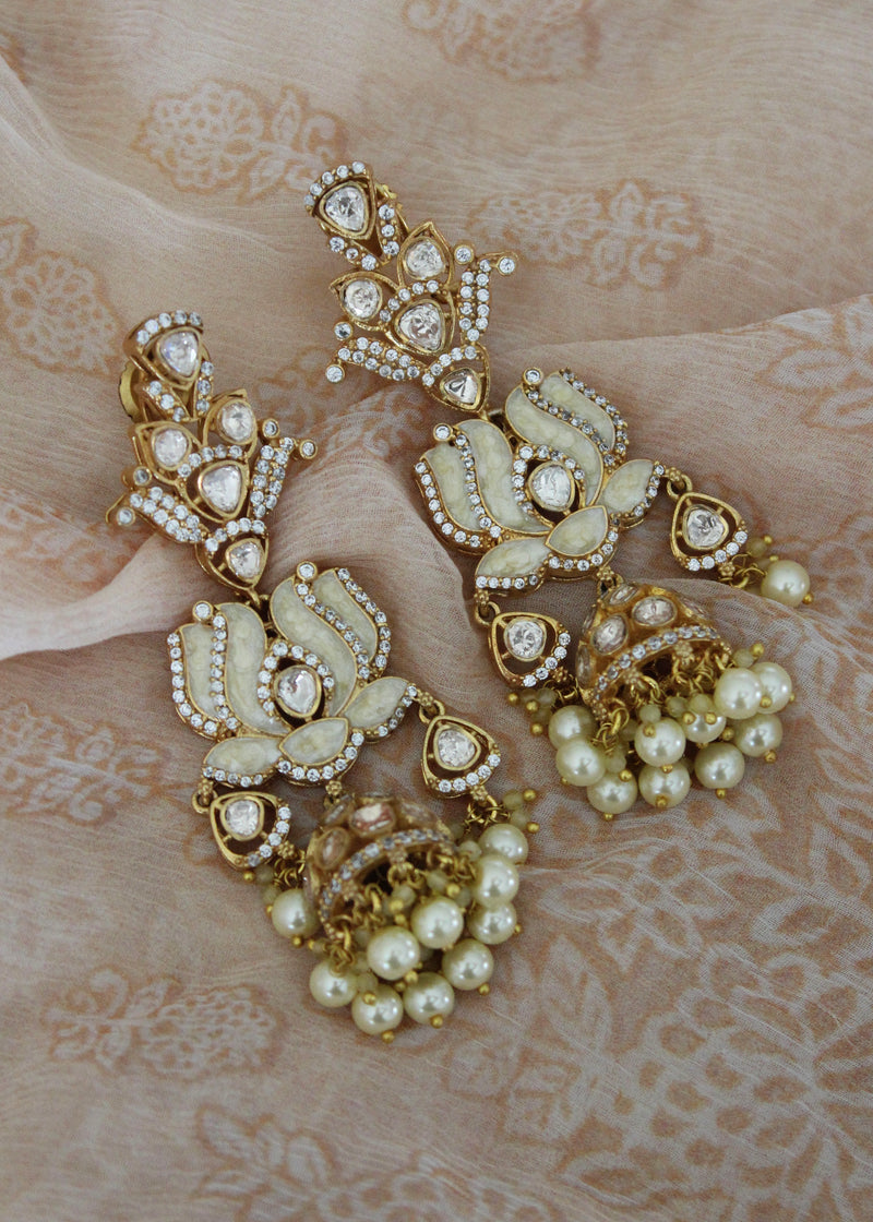 Lotus Earrings