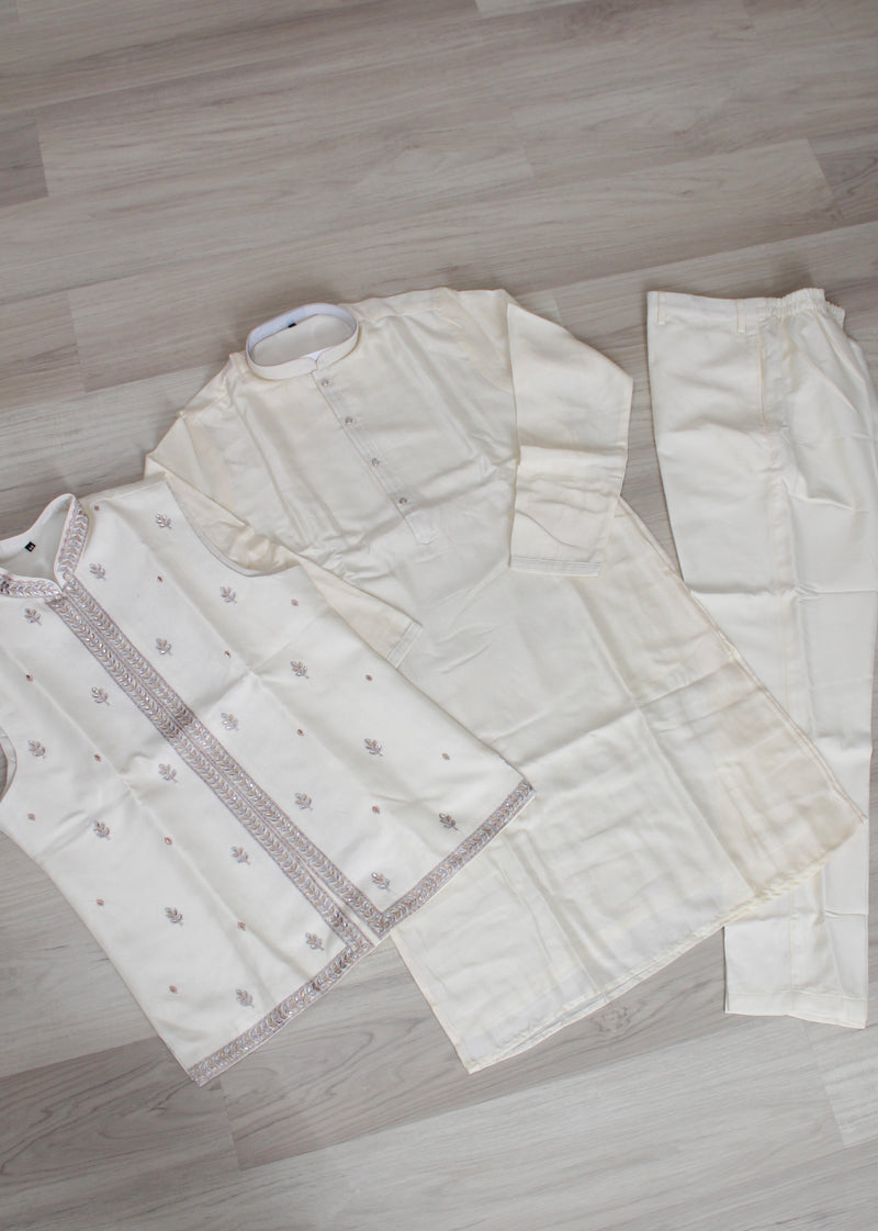 Kurta Pajama + vest set