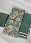 Crepe embroidered Unstitch Suit