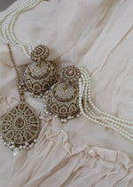 Large Jhumki Tikka set