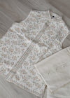 Kurta Pajama + vest set