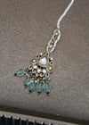 Mint + Green tiyanni Choker set