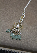 Mint + Green tiyanni Choker set