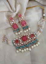 Kirat Tiyanni kundan necklace set