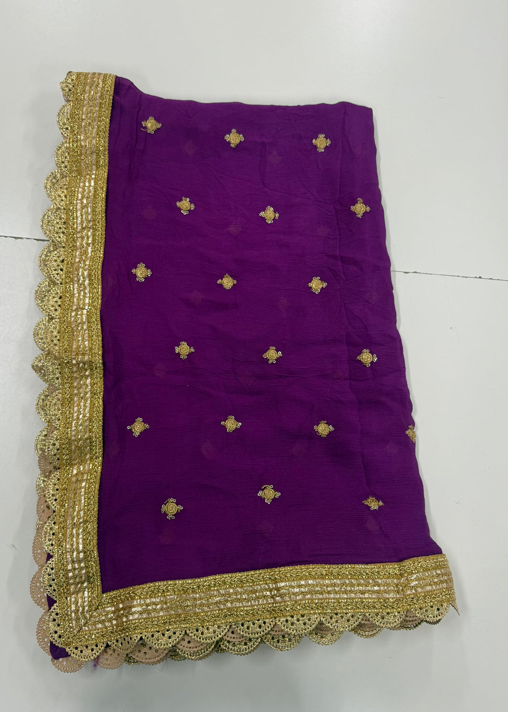 Chiffon purple 2.5 meter