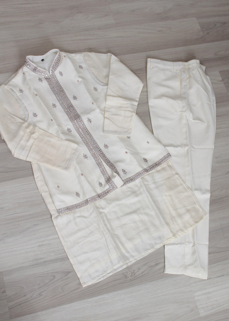Kurta Pajama + vest set