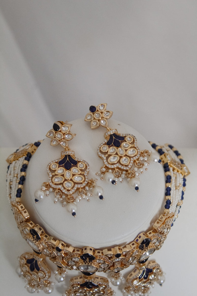 Tiyanni Kundan Choker Set