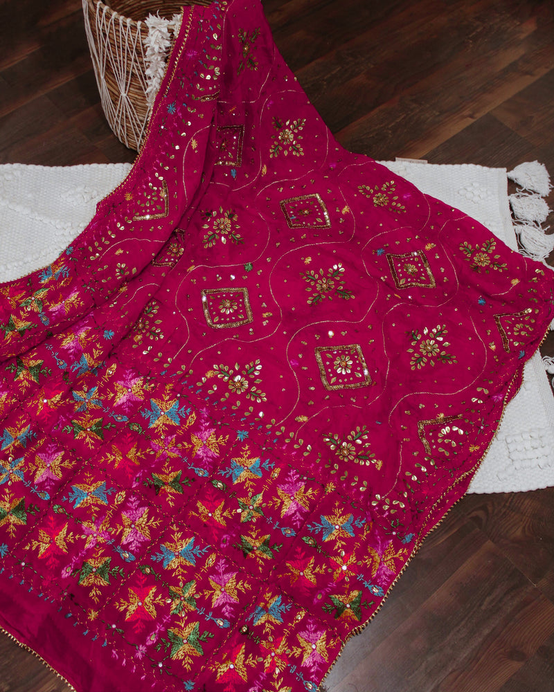 Sana Embroidered Phulkari