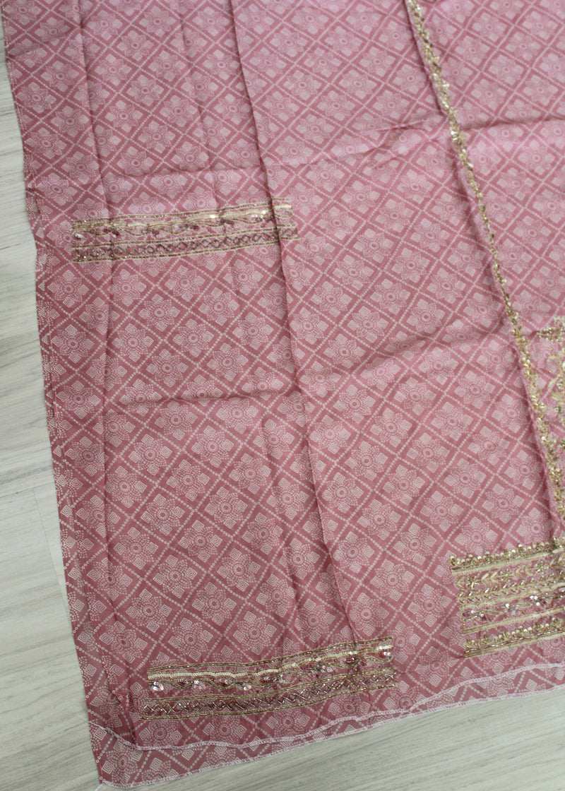 Bandani handwork unstitch suit
