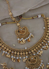 Pipal Patti Gold inspired Set