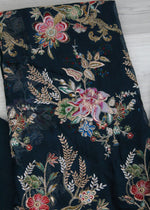 floral unstitch suit