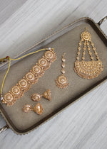 PREORDER-Gold inspired choker set A
