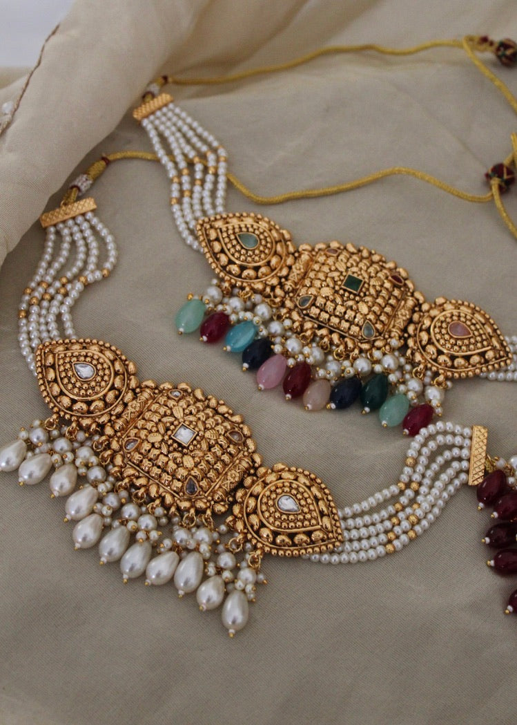 Arshna Gold inspired Set