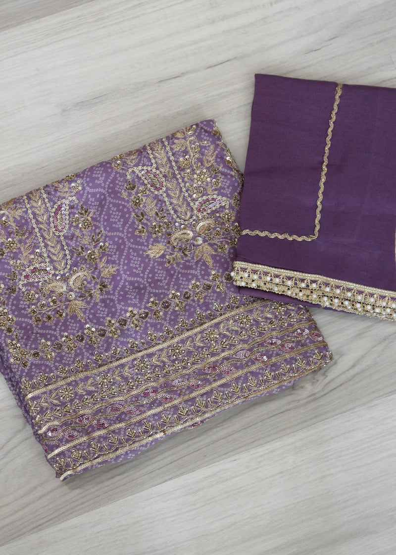 Bandani handwork unstitch suit