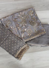 Crepe embroidered Unstitch Suit
