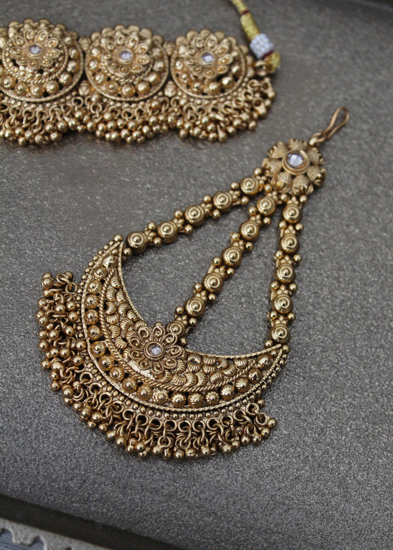 Gold inspired Choker Set