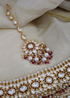 Neha Tiyanni kundan choker set