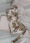 floral unstitch suit