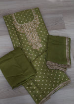 banarsi handwork unstitch Suit