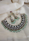 Tiyanni kundan necklace set