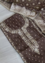 Banarsi unstitch suit