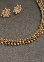 Gold inspired necklace set