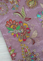 Crepe embroidered Unstitch Suit