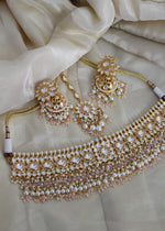 Neha Tiyanni kundan choker set