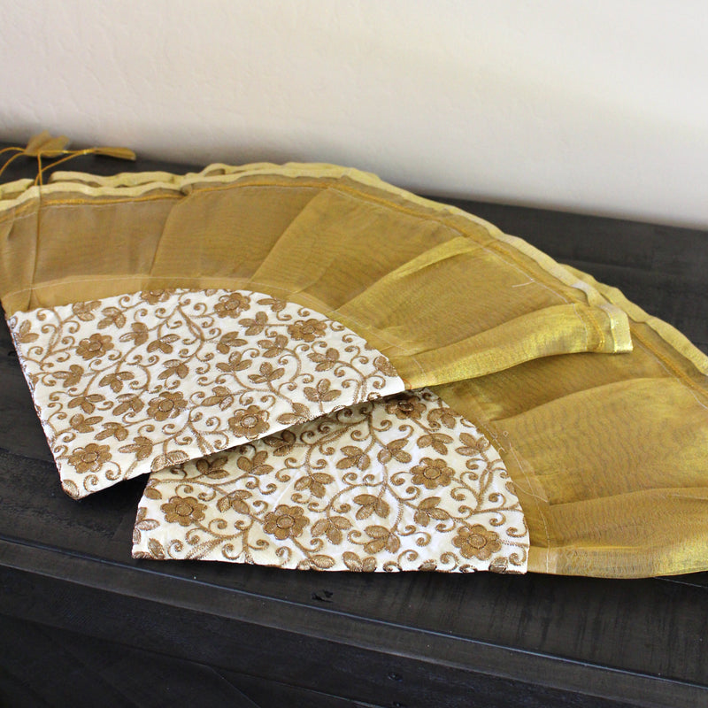 Flower Embroidered Shagan Potlis