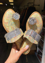 Oxidized Sandals-FINAL SALE